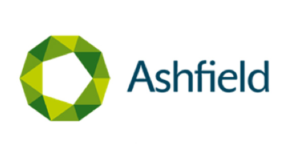 Ashfield's company logo.