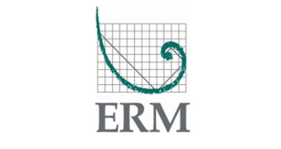 Environmental resources management's company logo.