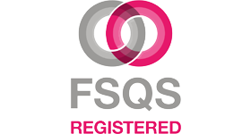 FSQS supplier qualification system logo.